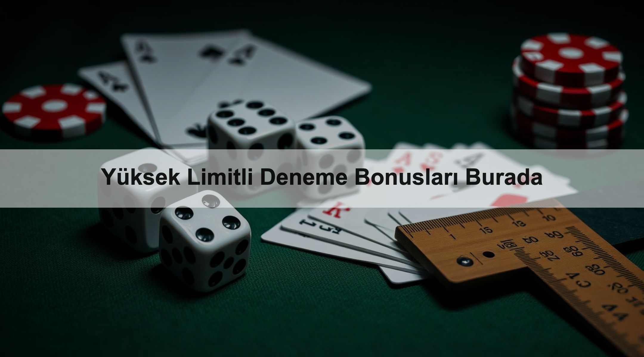 Yüksek Limitli Deneme Bonusları Burada